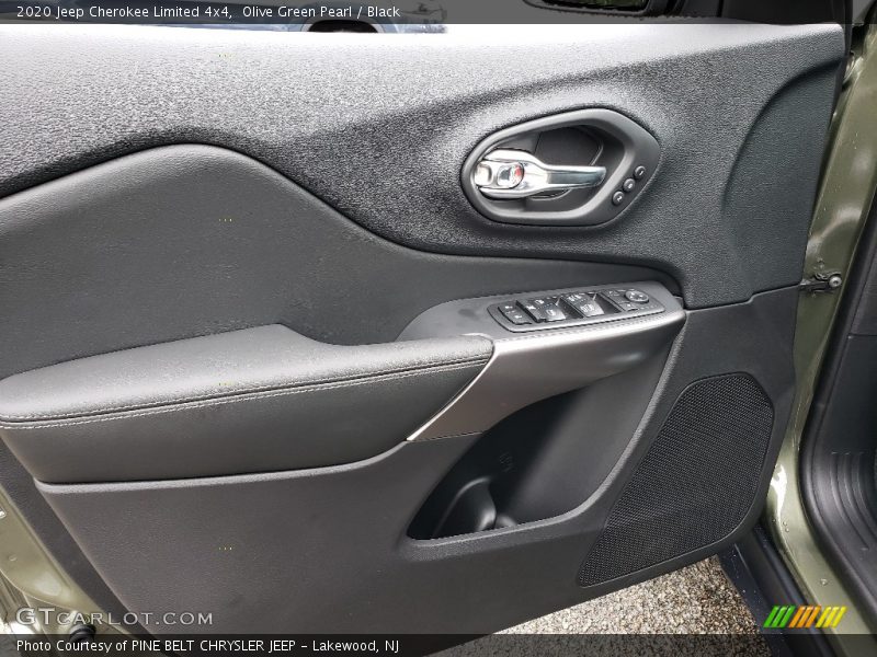 Olive Green Pearl / Black 2020 Jeep Cherokee Limited 4x4