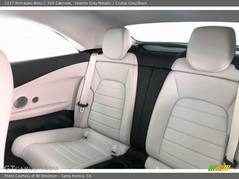 Selenite Grey Metallic / Crystal Grey/Black 2017 Mercedes-Benz C 300 Cabriolet