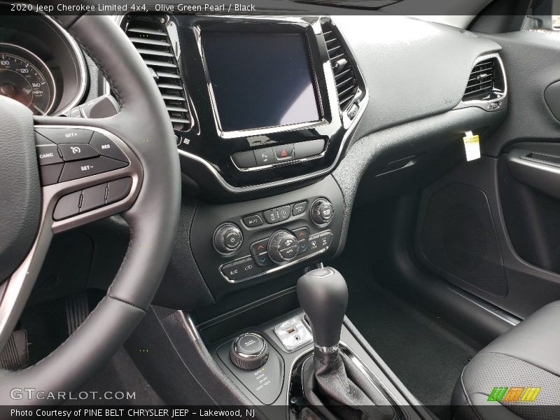 Controls of 2020 Cherokee Limited 4x4