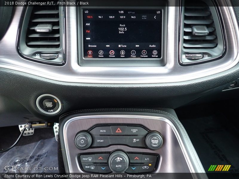 Pitch Black / Black 2018 Dodge Challenger R/T