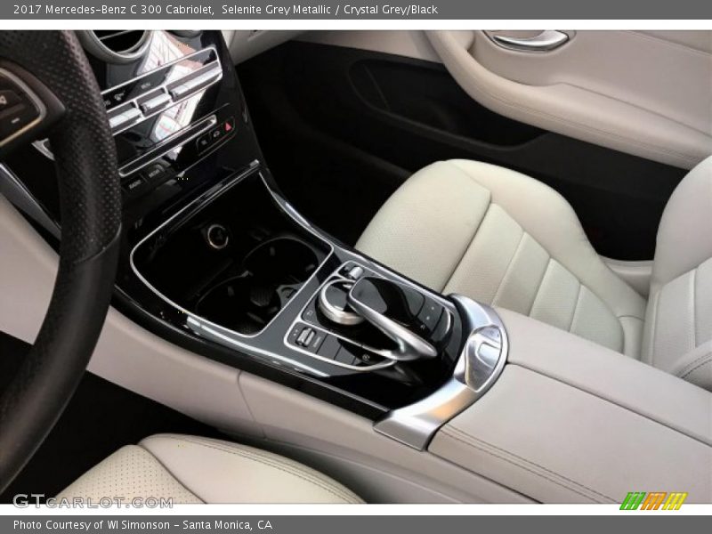 Selenite Grey Metallic / Crystal Grey/Black 2017 Mercedes-Benz C 300 Cabriolet