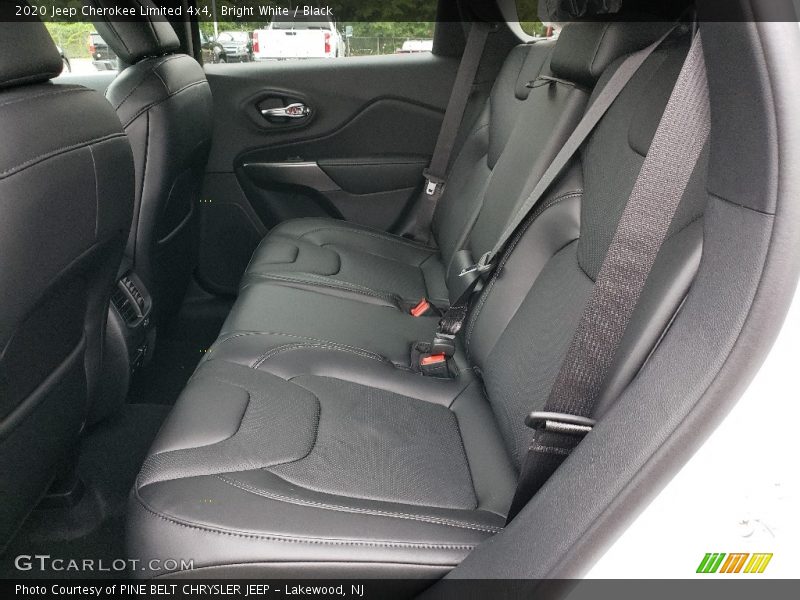 Bright White / Black 2020 Jeep Cherokee Limited 4x4