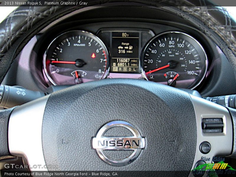 Platinum Graphite / Gray 2013 Nissan Rogue S