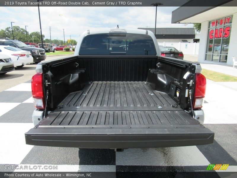 Cement Gray / TRD Graphite 2019 Toyota Tacoma TRD Off-Road Double Cab