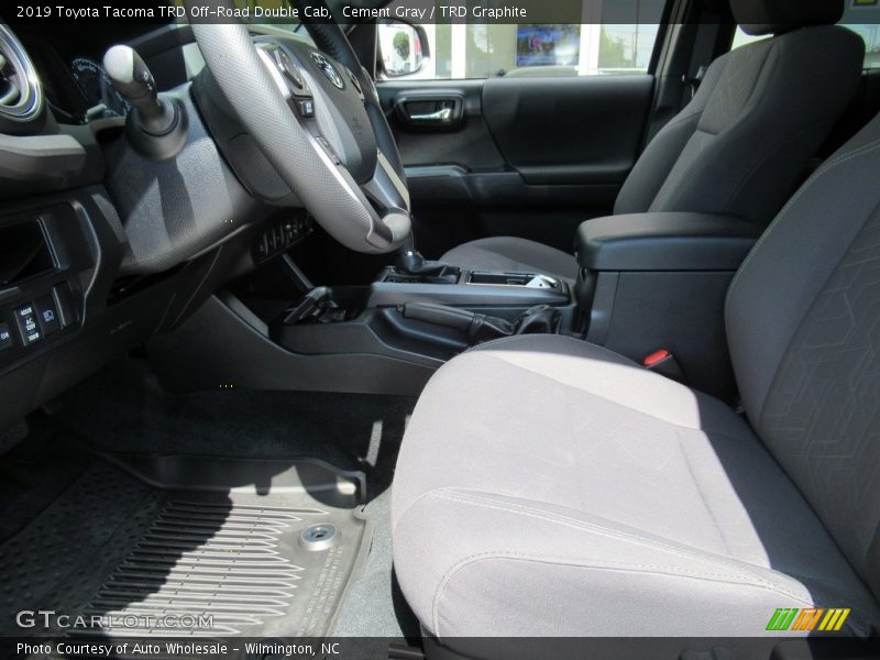 Cement Gray / TRD Graphite 2019 Toyota Tacoma TRD Off-Road Double Cab