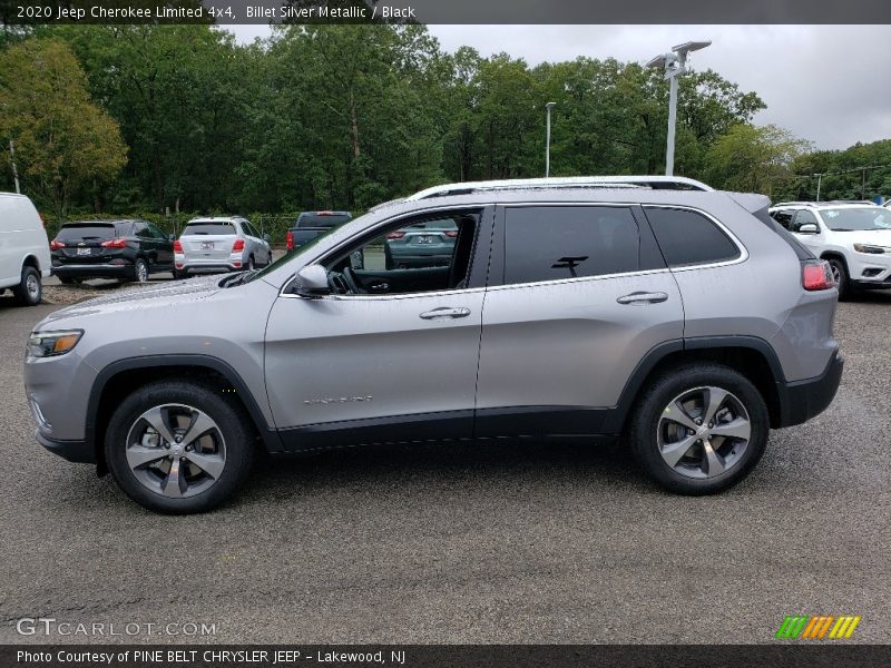  2020 Cherokee Limited 4x4 Billet Silver Metallic