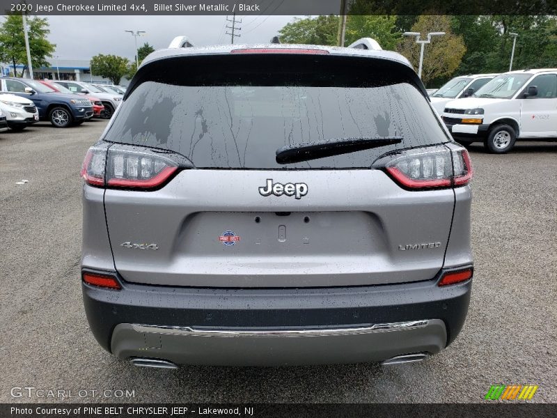 Billet Silver Metallic / Black 2020 Jeep Cherokee Limited 4x4