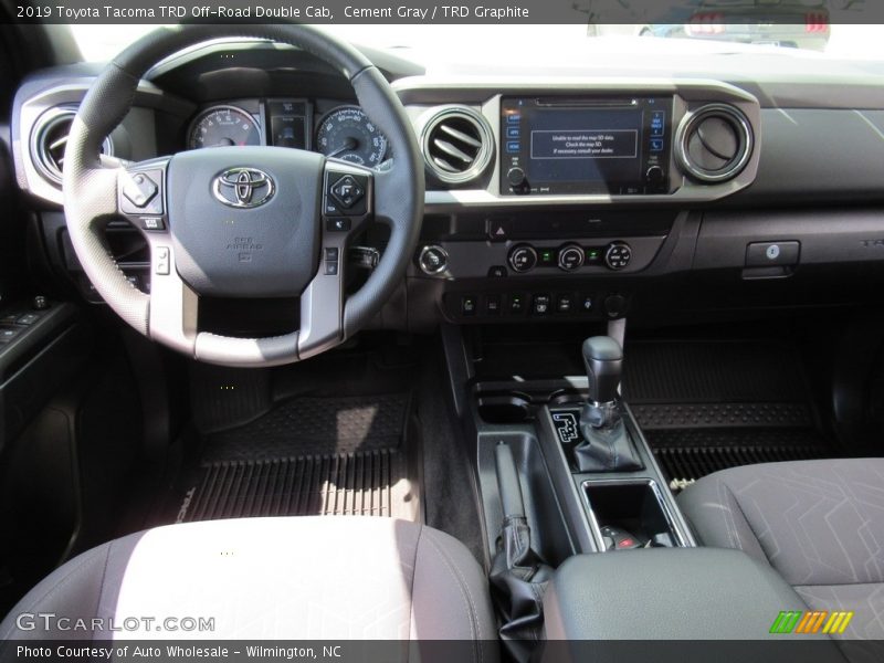 Cement Gray / TRD Graphite 2019 Toyota Tacoma TRD Off-Road Double Cab