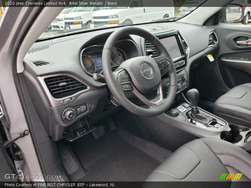  2020 Cherokee Limited 4x4 Black Interior
