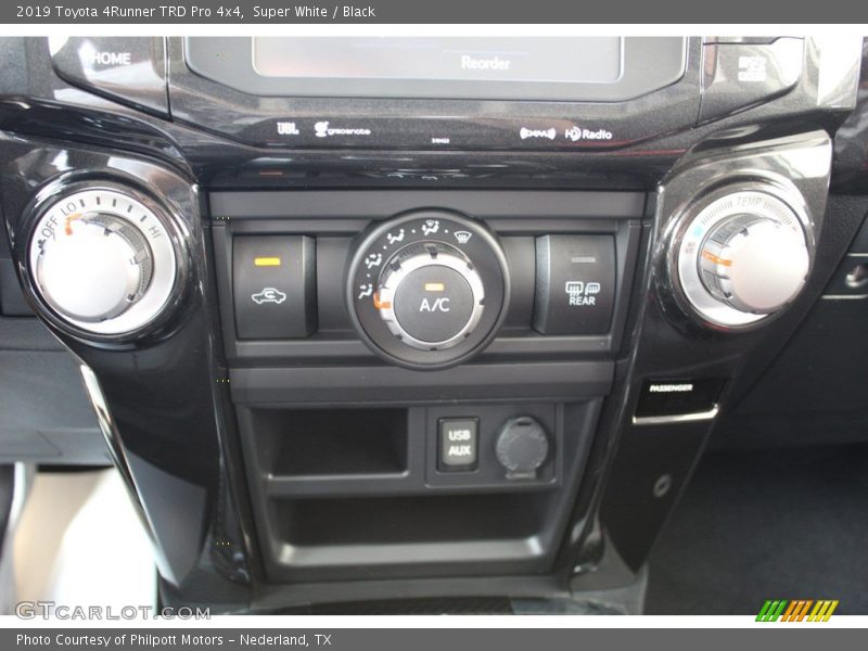 Controls of 2019 4Runner TRD Pro 4x4