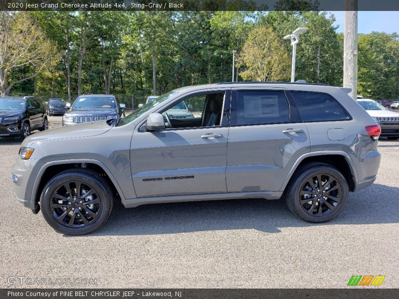 Sting-Gray / Black 2020 Jeep Grand Cherokee Altitude 4x4
