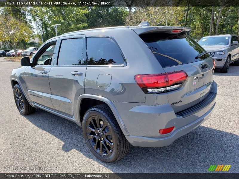 Sting-Gray / Black 2020 Jeep Grand Cherokee Altitude 4x4