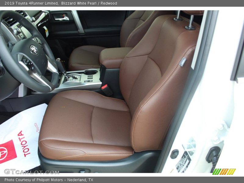 Front Seat of 2019 4Runner Limited