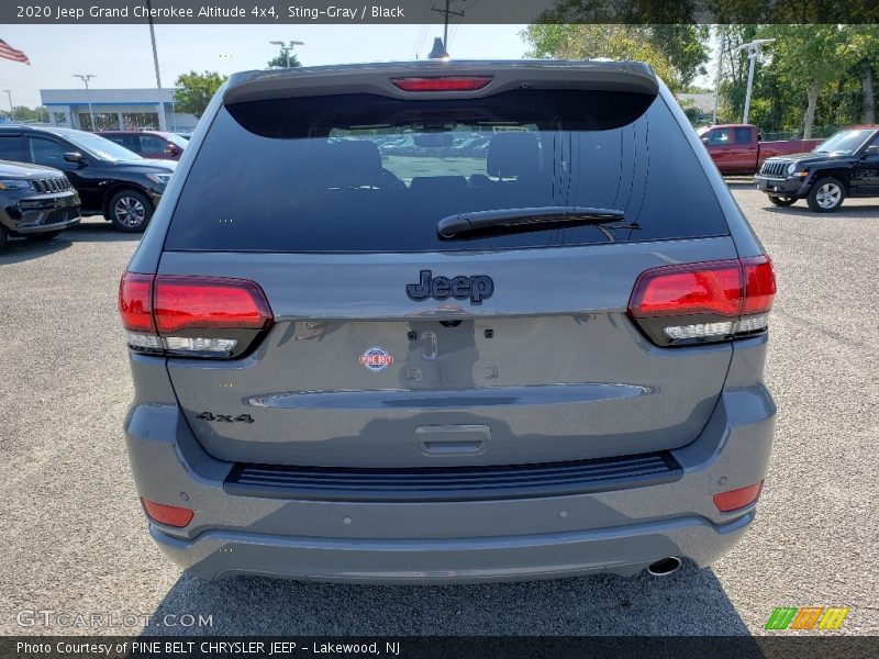Sting-Gray / Black 2020 Jeep Grand Cherokee Altitude 4x4