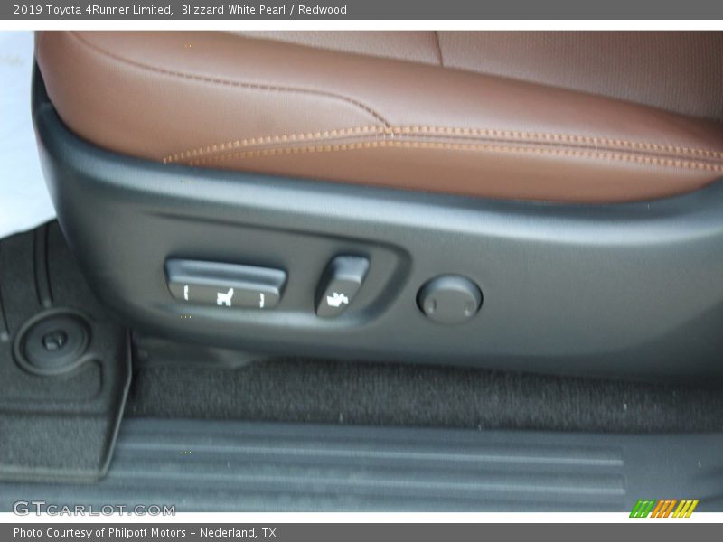 Blizzard White Pearl / Redwood 2019 Toyota 4Runner Limited