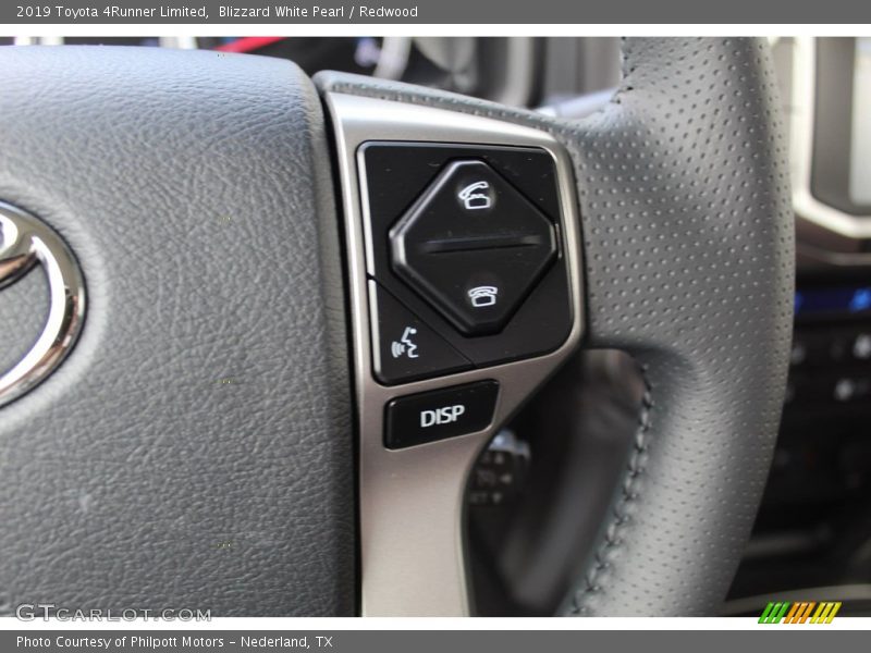 Blizzard White Pearl / Redwood 2019 Toyota 4Runner Limited