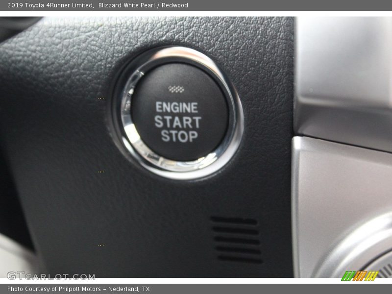 Blizzard White Pearl / Redwood 2019 Toyota 4Runner Limited