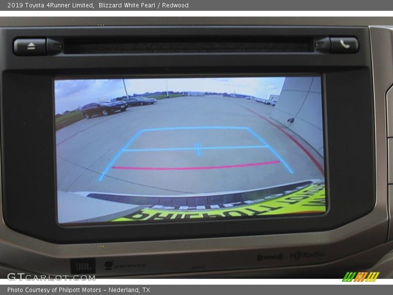 Blizzard White Pearl / Redwood 2019 Toyota 4Runner Limited