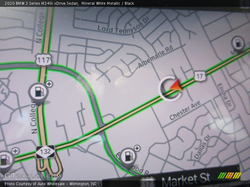 Navigation of 2020 3 Series M340i xDrive Sedan
