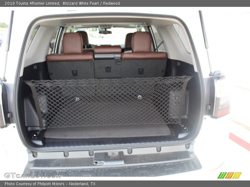 Blizzard White Pearl / Redwood 2019 Toyota 4Runner Limited