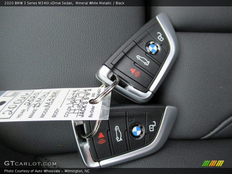 Keys of 2020 3 Series M340i xDrive Sedan