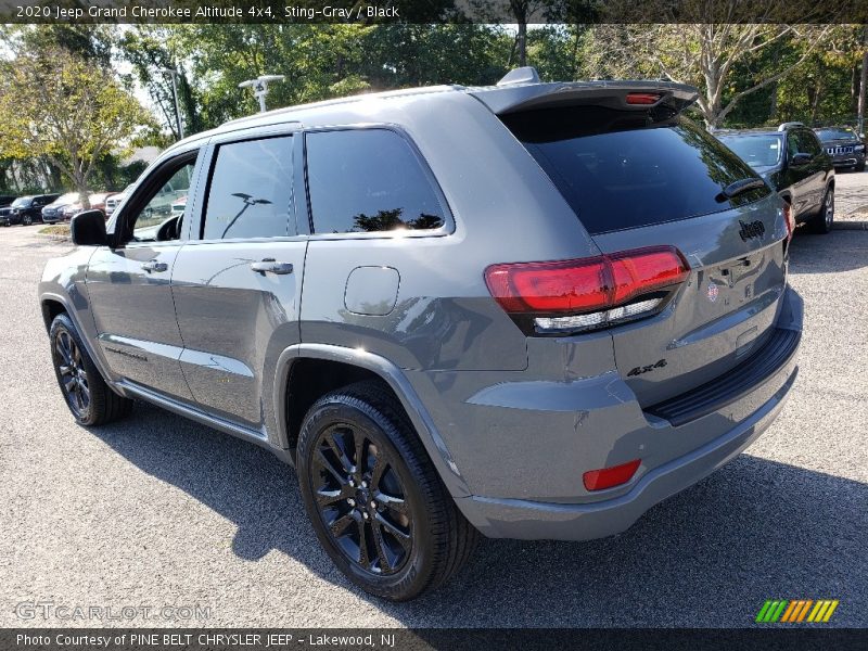 Sting-Gray / Black 2020 Jeep Grand Cherokee Altitude 4x4