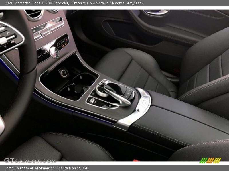 Controls of 2020 C 300 Cabriolet
