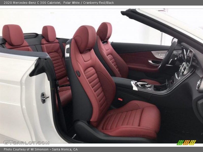  2020 C 300 Cabriolet Cranberry Red/Black Interior