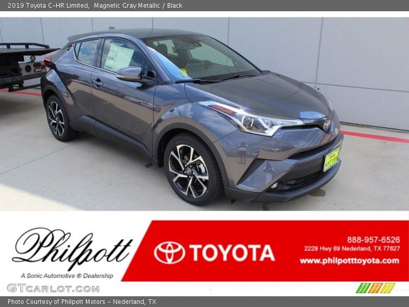 Magnetic Gray Metallic / Black 2019 Toyota C-HR Limited