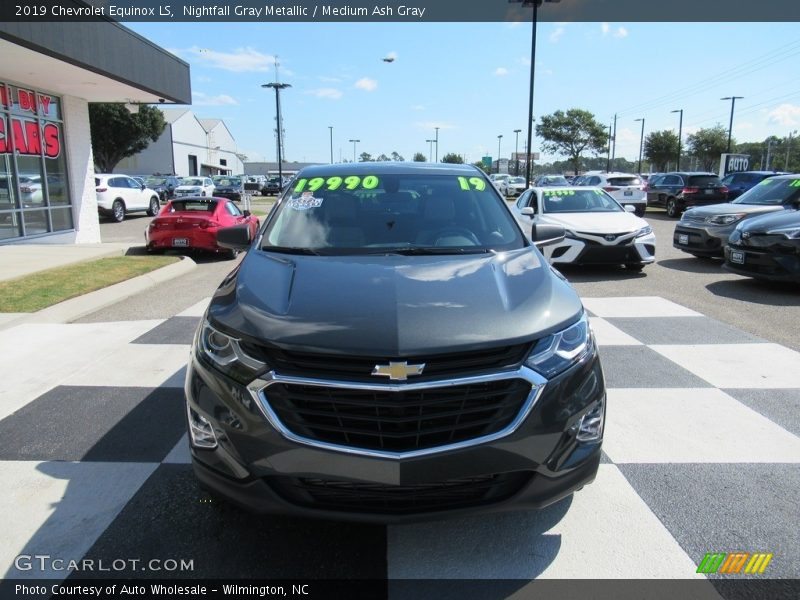 Nightfall Gray Metallic / Medium Ash Gray 2019 Chevrolet Equinox LS