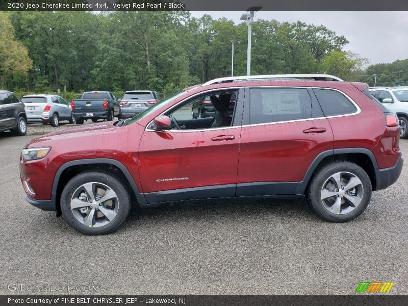  2020 Cherokee Limited 4x4 Velvet Red Pearl