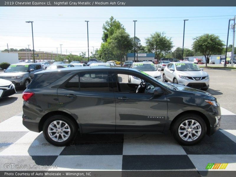 Nightfall Gray Metallic / Medium Ash Gray 2019 Chevrolet Equinox LS
