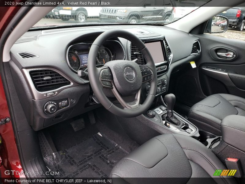 Dashboard of 2020 Cherokee Limited 4x4