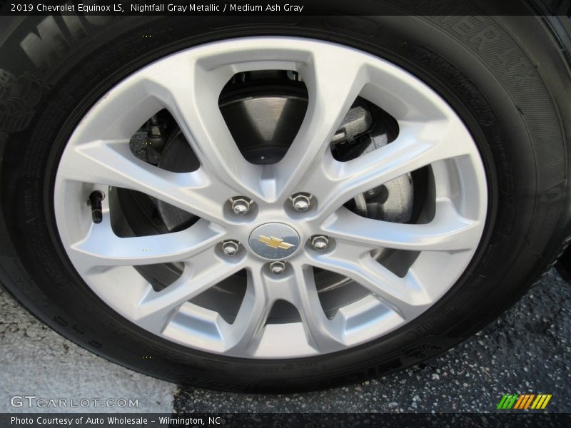 Nightfall Gray Metallic / Medium Ash Gray 2019 Chevrolet Equinox LS