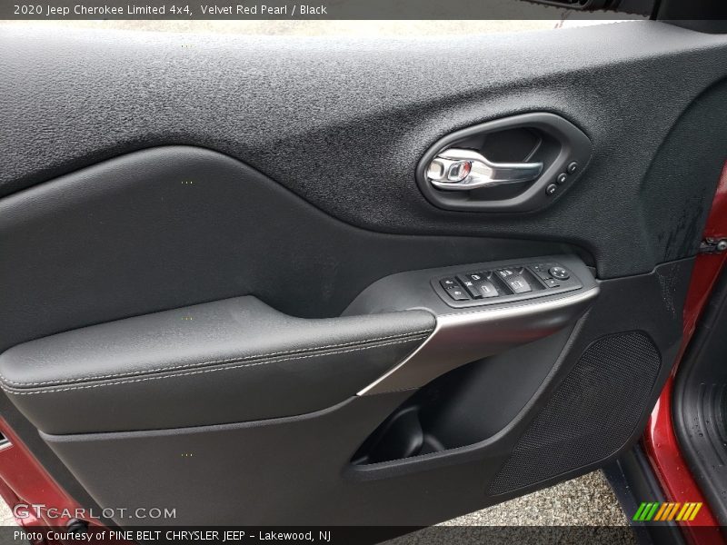 Velvet Red Pearl / Black 2020 Jeep Cherokee Limited 4x4