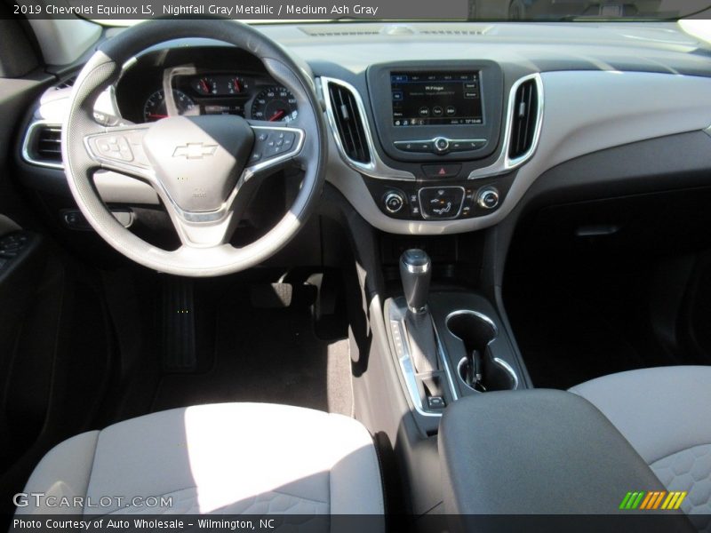 Nightfall Gray Metallic / Medium Ash Gray 2019 Chevrolet Equinox LS