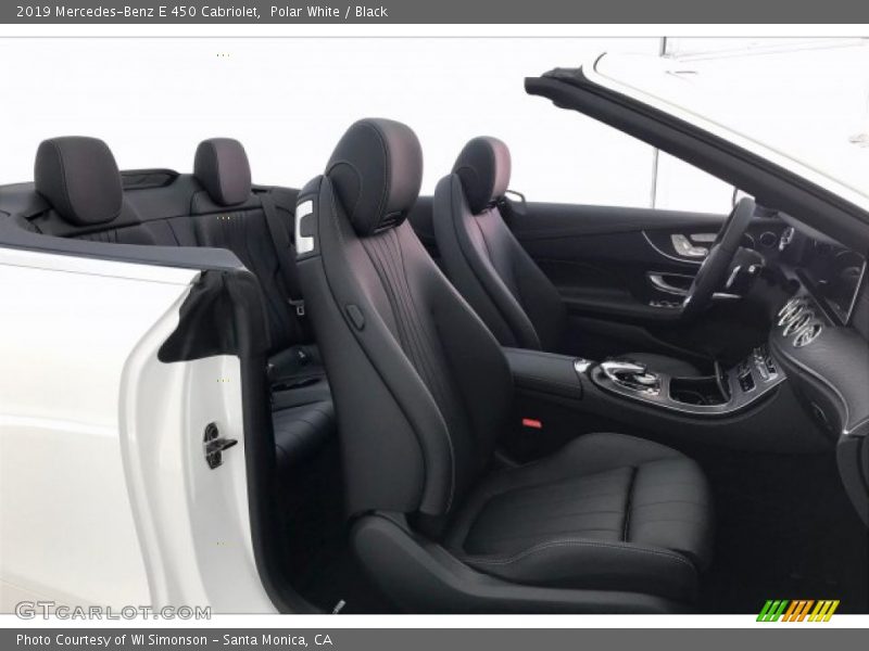 Polar White / Black 2019 Mercedes-Benz E 450 Cabriolet