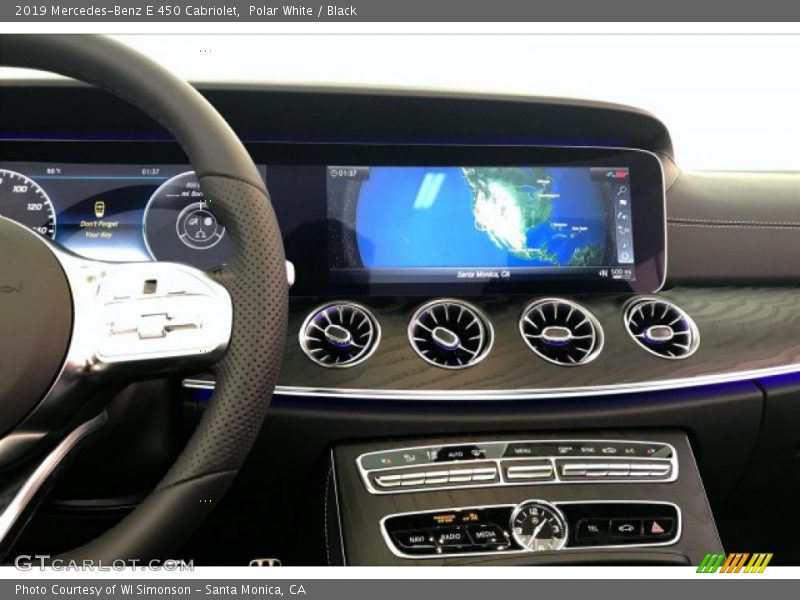 Polar White / Black 2019 Mercedes-Benz E 450 Cabriolet