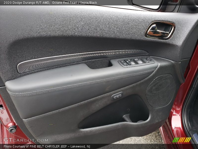 Octane Red Pearl / Sepia/Black 2020 Dodge Durango R/T AWD