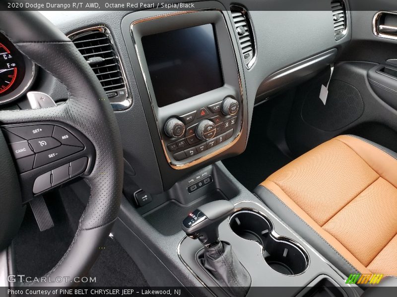 Octane Red Pearl / Sepia/Black 2020 Dodge Durango R/T AWD