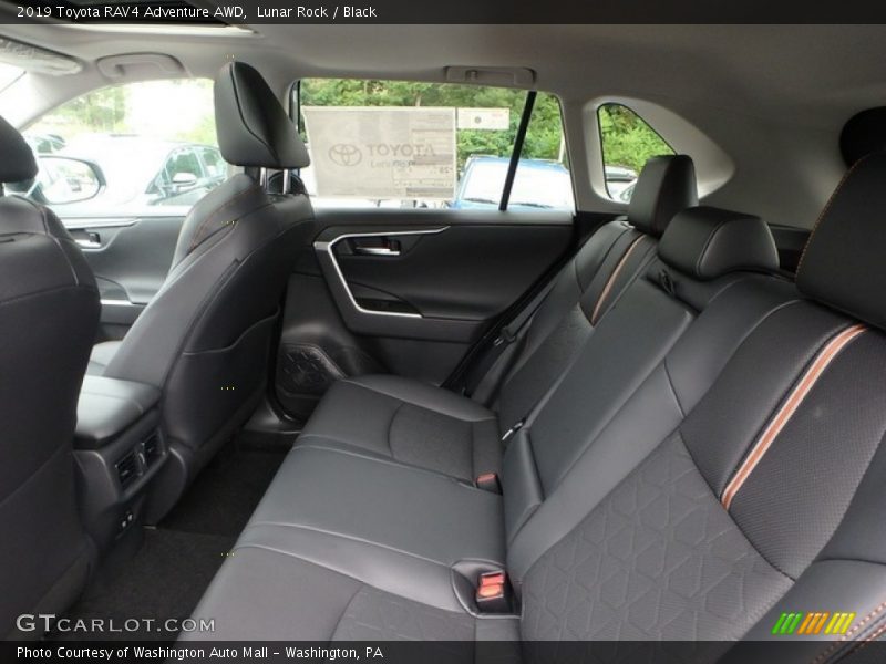Rear Seat of 2019 RAV4 Adventure AWD