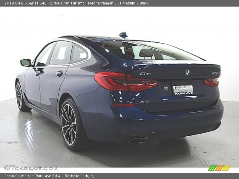Mediterranean Blue Metallic / Black 2019 BMW 6 Series 640i xDrive Gran Turismo
