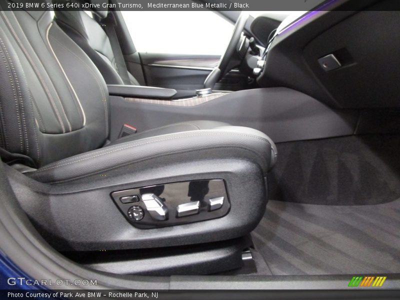 Mediterranean Blue Metallic / Black 2019 BMW 6 Series 640i xDrive Gran Turismo