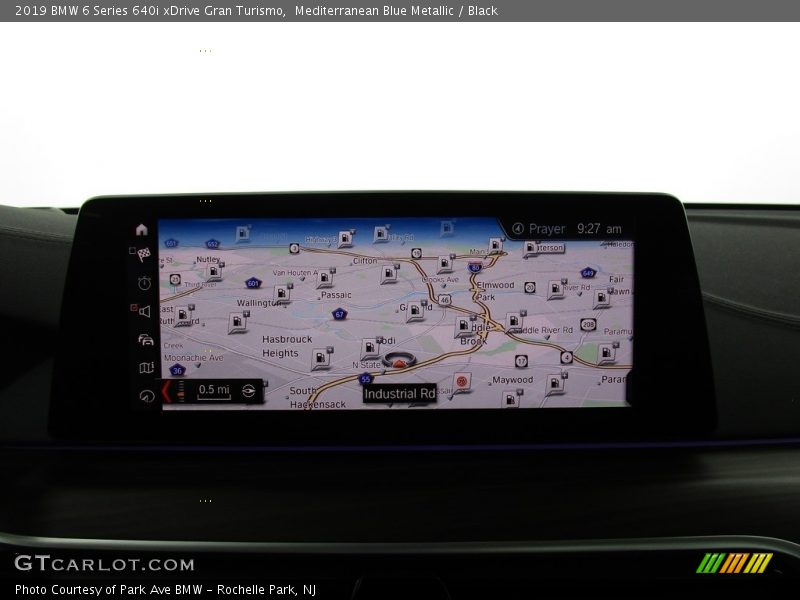 Mediterranean Blue Metallic / Black 2019 BMW 6 Series 640i xDrive Gran Turismo