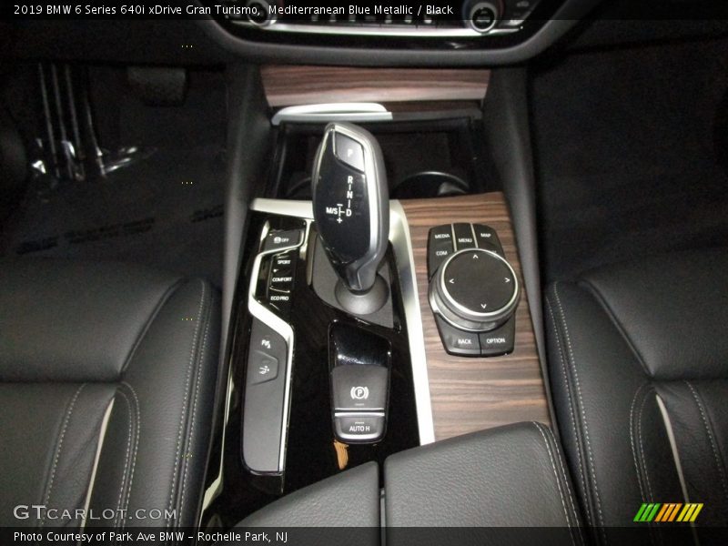 Mediterranean Blue Metallic / Black 2019 BMW 6 Series 640i xDrive Gran Turismo