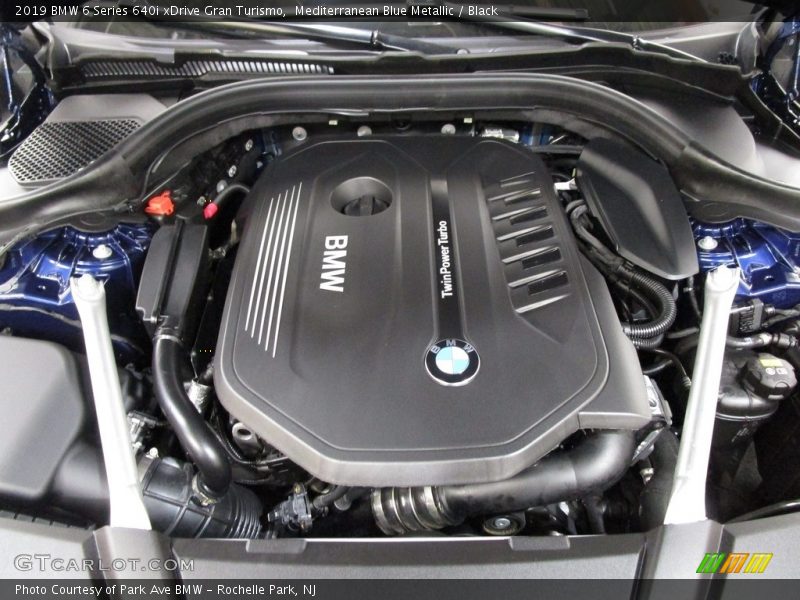 Mediterranean Blue Metallic / Black 2019 BMW 6 Series 640i xDrive Gran Turismo