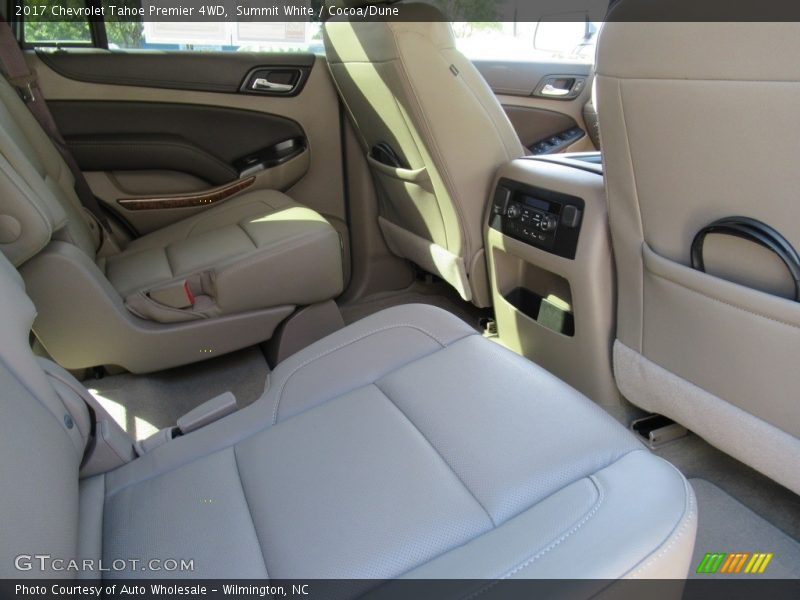 Summit White / Cocoa/Dune 2017 Chevrolet Tahoe Premier 4WD