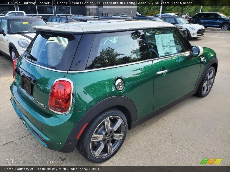 60 Years British Racing Green IV / 60 Years Dark Maroon 2019 Mini Hardtop Cooper S 2 Door 60 Years Edition