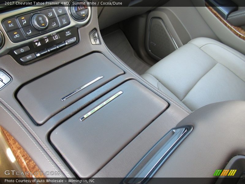 Summit White / Cocoa/Dune 2017 Chevrolet Tahoe Premier 4WD