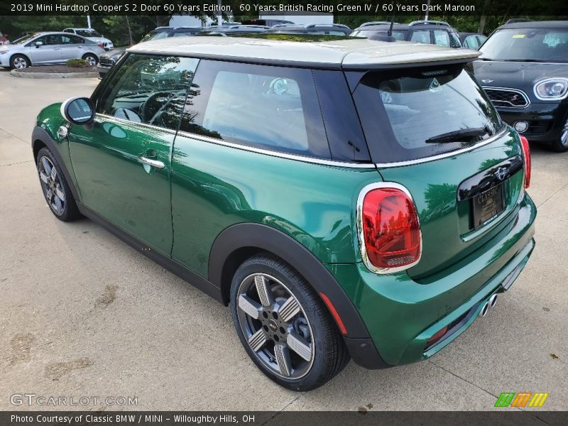 60 Years British Racing Green IV / 60 Years Dark Maroon 2019 Mini Hardtop Cooper S 2 Door 60 Years Edition
